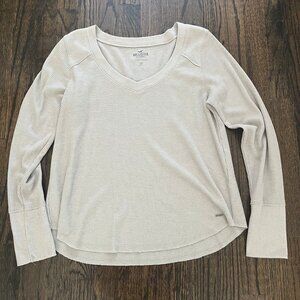 Hollister Cozy Waffle Easy T-Shirt Size Medium